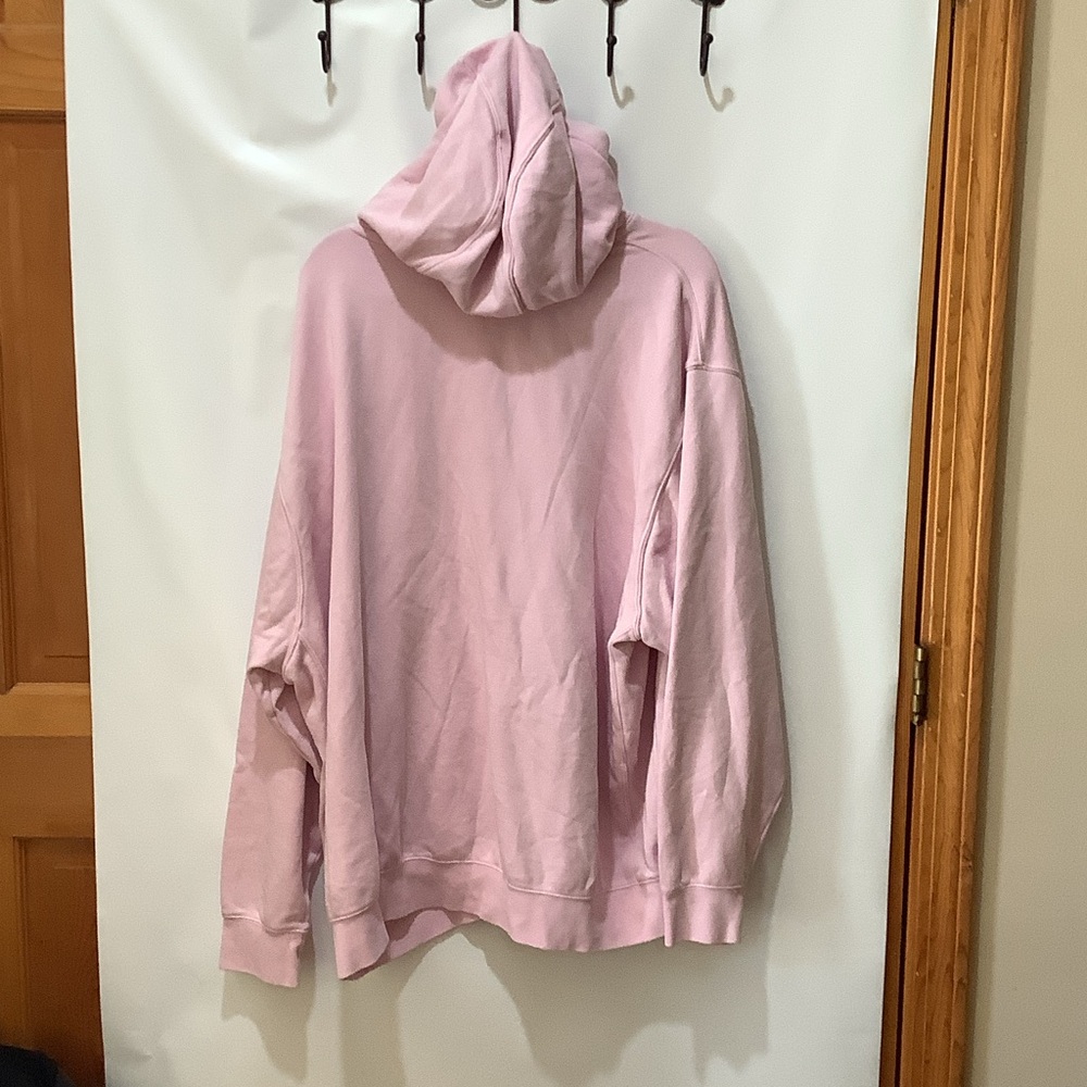 Nike Women's Soft Pink Hoodie 3XL - Picture 5 of 7
